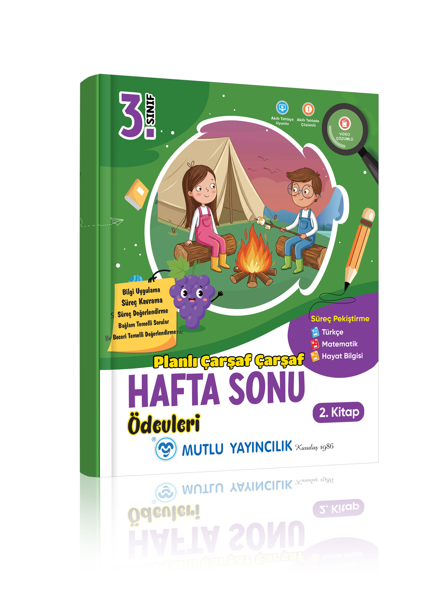 3 sınıf hafta sonu 2 kitap 3d