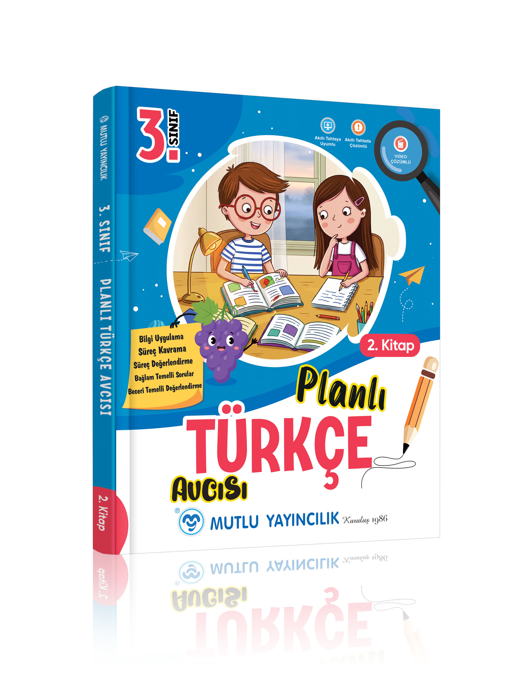 3 sınıf turkce 2 kitap 3d